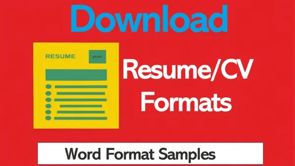 Best Resume Format for Freshers